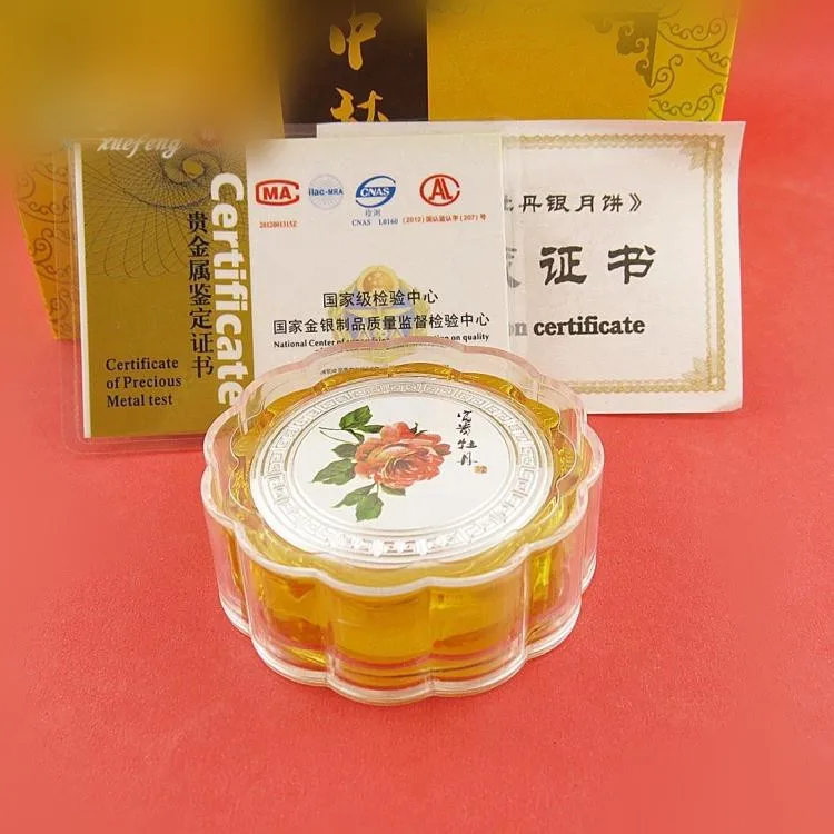10g 999 Pure Silver Coin Mid-Autumn Festival Moon Cake Silver Jewelry Art Investment,Collection,Gifts With Box And
10g 999 Pure Silver Coin Mid-Autumn Festival Moon Cake Silver Jewelry Art Investment,Collection,Gifts With Box And