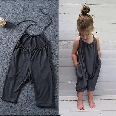HOT Toddler Kid Baby Girl Summer Strap Romper With Side Pockets Jumpsuit Sleeveless Clothes Casual Outfits Support Drop Shipping
HOT Toddler Kid Baby Girl Summer Strap Romper With Side Pockets Jumpsuit Sleeveless Clothes Casual Outfits Support Drop Shipping