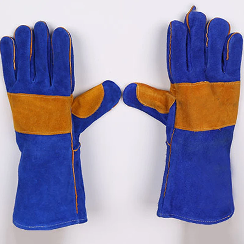 New 2020 Welding Two-layer Fire-resistant Welding Gloves Leather Gloves Fire Gloves High Temperature Resistance Wear-resistant
New 2020 Welding Two-layer Fire-resistant Welding Gloves Leather Gloves Fire Gloves High Temperature Resistance Wear-resistant