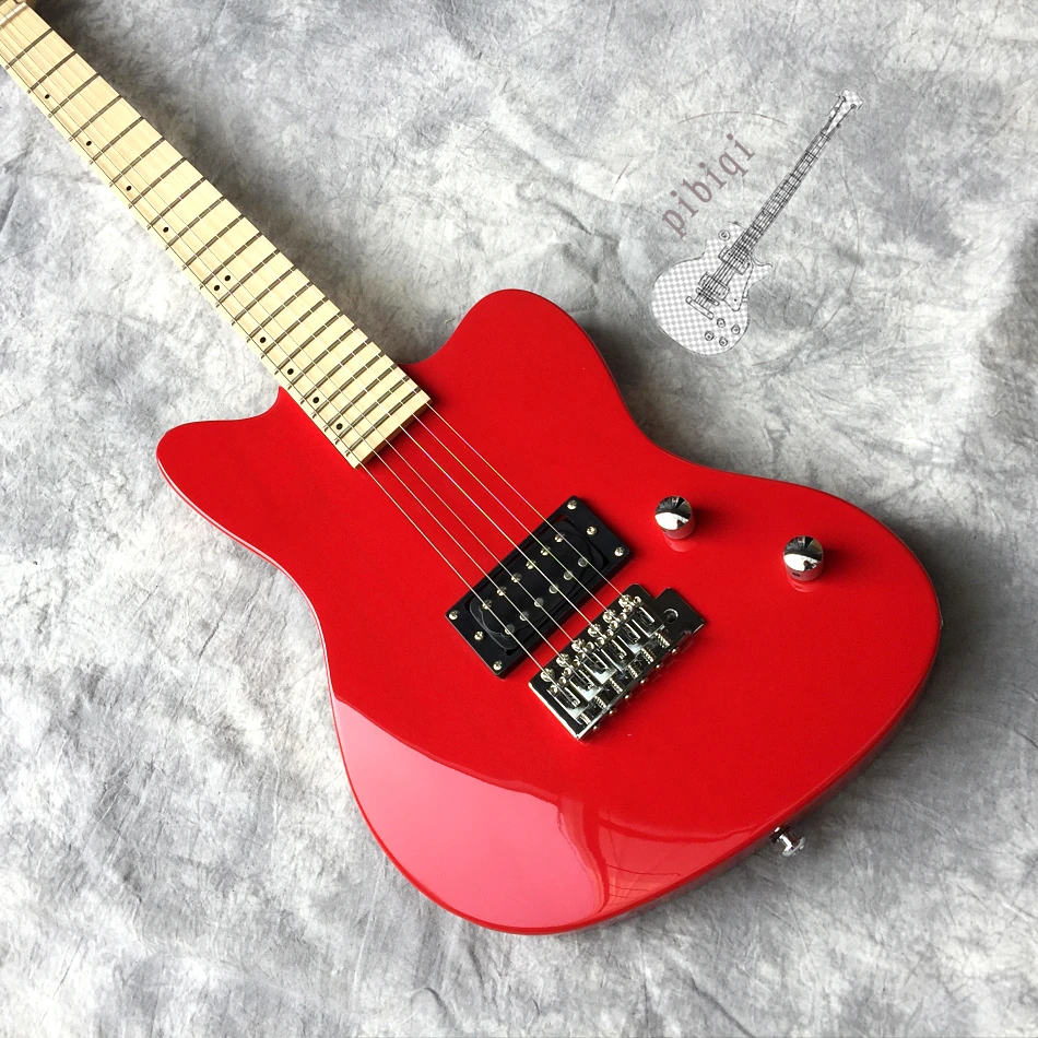 Free delivery, bright red electric guitar, color logo and shape can be customized according to customer requirements.
Free delivery, bright red electric guitar, color logo and shape can be customized according to customer requirements.