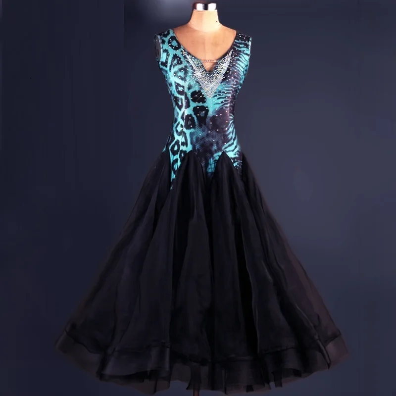 Lady Modern Dance Dress Diamond Decoration Girls Waltz Tango Dance Leopard Print Modern Dress Female Tango Foxtrot Suit D-0158
Lady Modern Dance Dress Diamond Decoration Girls Waltz Tango Dance Leopard Print Modern Dress Female Tango Foxtrot Suit D-0158