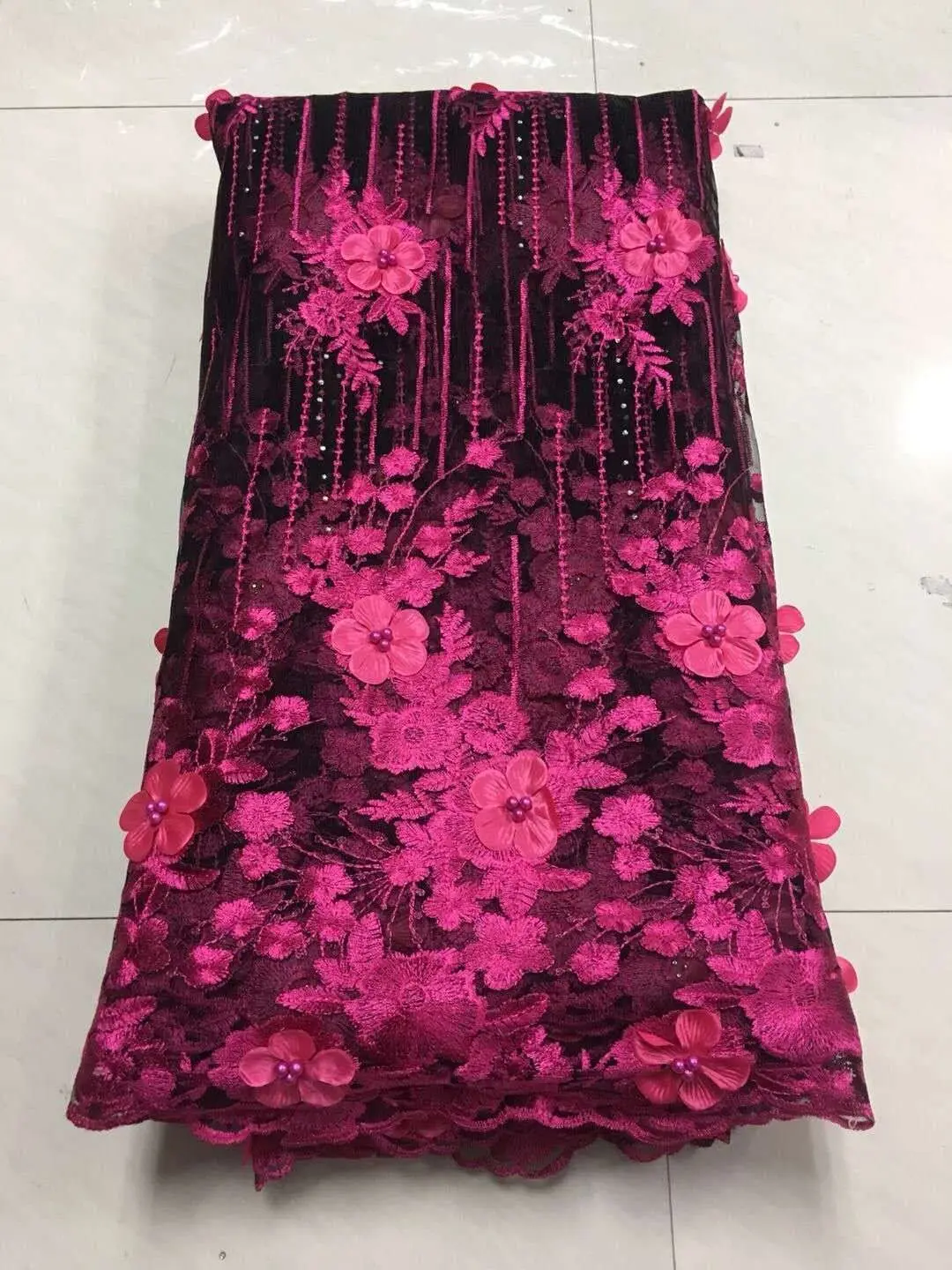 African Lace Fabric 2018 High Quality Nigerian Lace Fabrics Tissu Africain Guipure Embroidery French Tulle Lace Fabric ZJ112
African Lace Fabric 2018 High Quality Nigerian Lace Fabrics Tissu Africain Guipure Embroidery French Tulle Lace Fabric ZJ112
