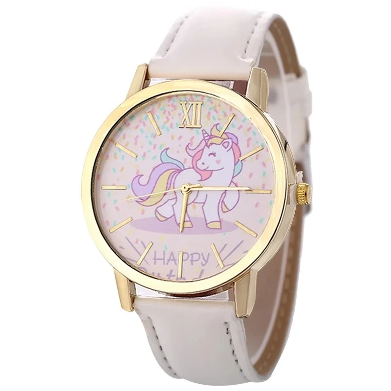 Fashion hot sale men's and women's children's watches unicorn leather with quartz watches kids watch
Fashion hot sale men's and women's children's watches unicorn leather with quartz watches kids watch