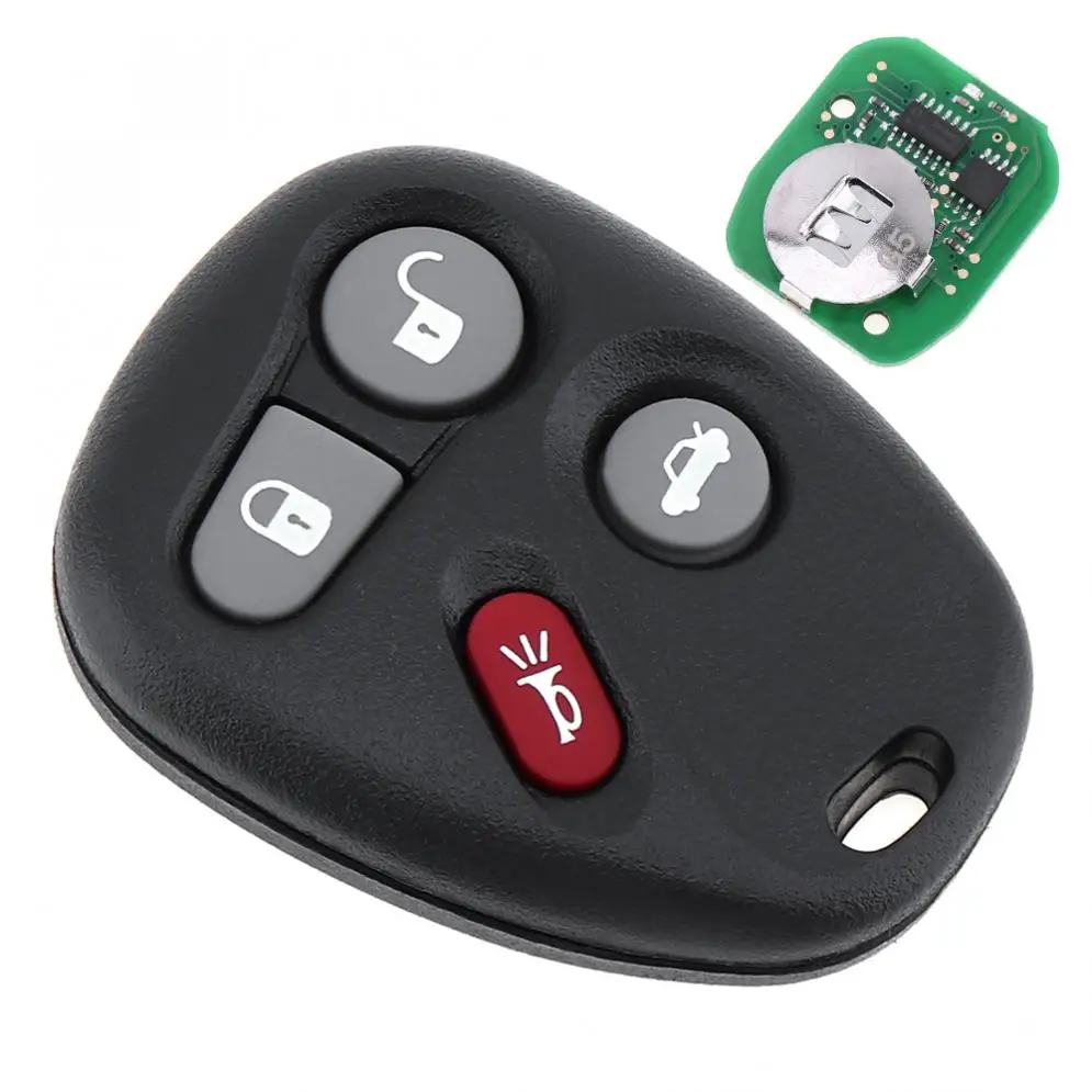 315MHZ 4 Buttons Portable Keyless Entry Remote Key Fob ABO1502T for Chevrolet Impala Monte Carlo 2001 2002 2003 2004 2005
315MHZ 4 Buttons Portable Keyless Entry Remote Key Fob ABO1502T for Chevrolet Impala Monte Carlo 2001 2002 2003 2004 2005