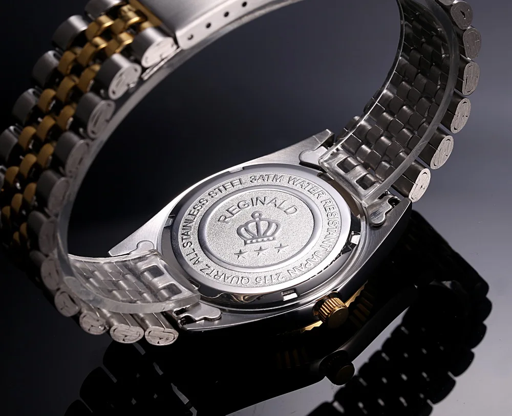 REGINALLuxury Brand Quartz Fashion Stainless Steel Women's Watch Date Analogue Display Woman Watches
REGINALLuxury Brand Quartz Fashion Stainless Steel Women's Watch Date Analogue Display Woman Watches