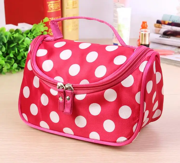 New Arrive Dot Design Cosmetic Bag Women Necessaire Make Up Bag Travel Waterproof Portable Makeup Bag Toiletry Kits
New Arrive Dot Design Cosmetic Bag Women Necessaire Make Up Bag Travel Waterproof Portable Makeup Bag Toiletry Kits
