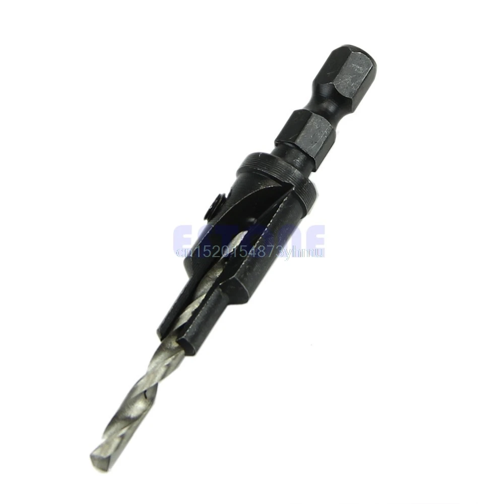 4pcs HSS Countersink Drill Bit Set Quick Change Hex Shank Screw #6 #8 #10 #12 #L057# new hot
4pcs HSS Countersink Drill Bit Set Quick Change Hex Shank Screw #6 #8 #10 #12 #L057# new hot