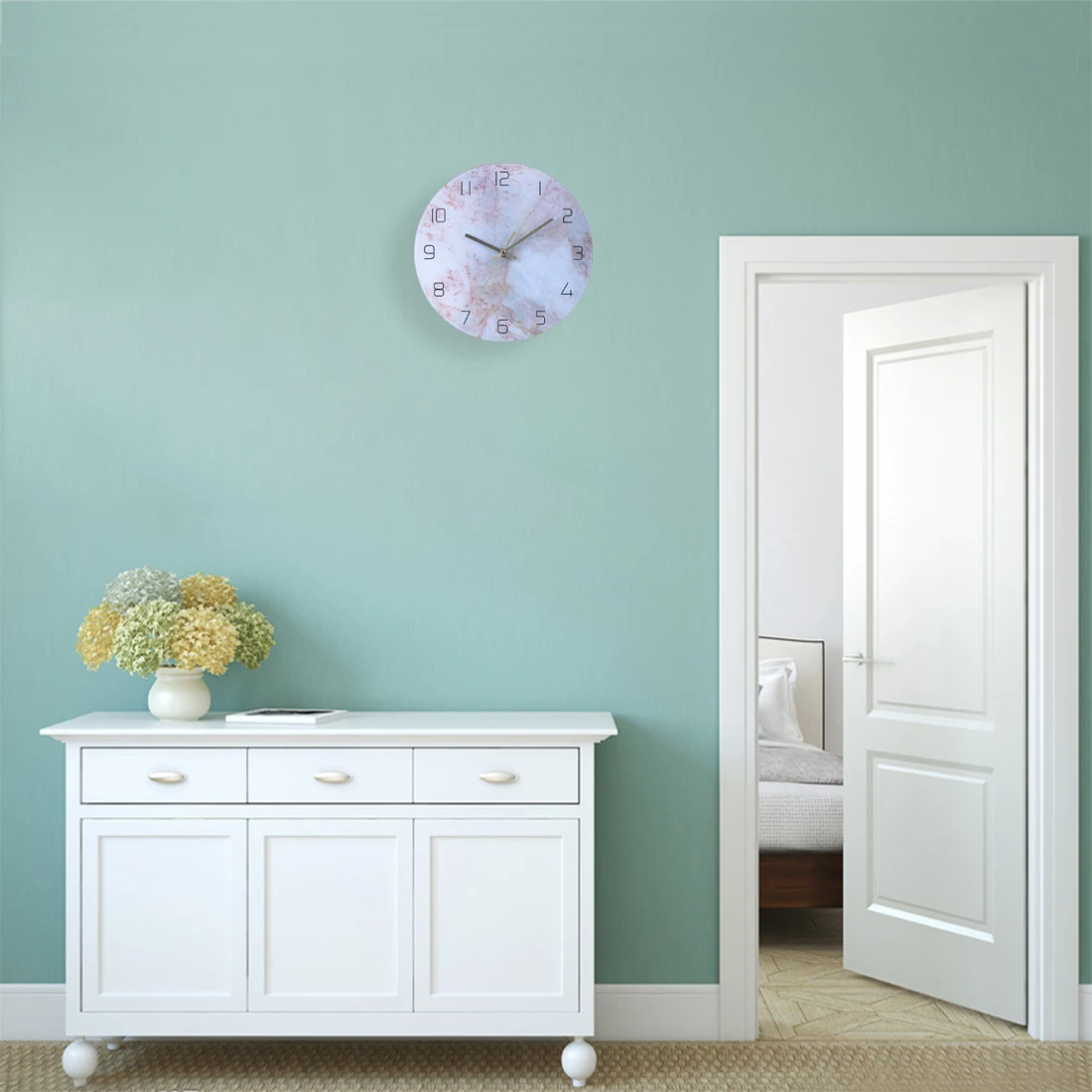 Homingdeco 30cm Fashion Creative Imitation Marble Glass Clock Silent Wall ClockS For Home Decor Watch Timer - Type 1
Homingdeco 30cm Fashion Creative Imitation Marble Glass Clock Silent Wall ClockS For Home Decor Watch Timer - Type 1