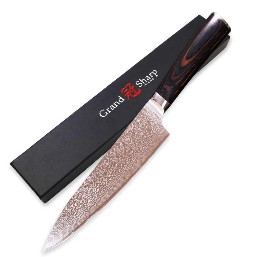 GRANDSHARP 8 Inch Damascus Chef Knife 67 Layers Japanese Damascus Stainless Steel VG-10 Kitchen Cooking Tools Christmas Gift NEW
GRANDSHARP 8 Inch Damascus Chef Knife 67 Layers Japanese Damascus Stainless Steel VG-10 Kitchen Cooking Tools Christmas Gift NEW