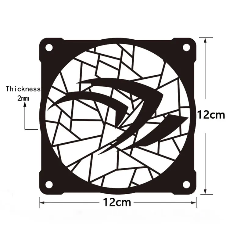 MOD DIY 12cm X 12cm Metal Fan Cover Radiator Decorative Cover Water Cooling Accessories Liquid Cooler System use for 12cm Fans
MOD DIY 12cm X 12cm Metal Fan Cover Radiator Decorative Cover Water Cooling Accessories Liquid Cooler System use for 12cm Fans