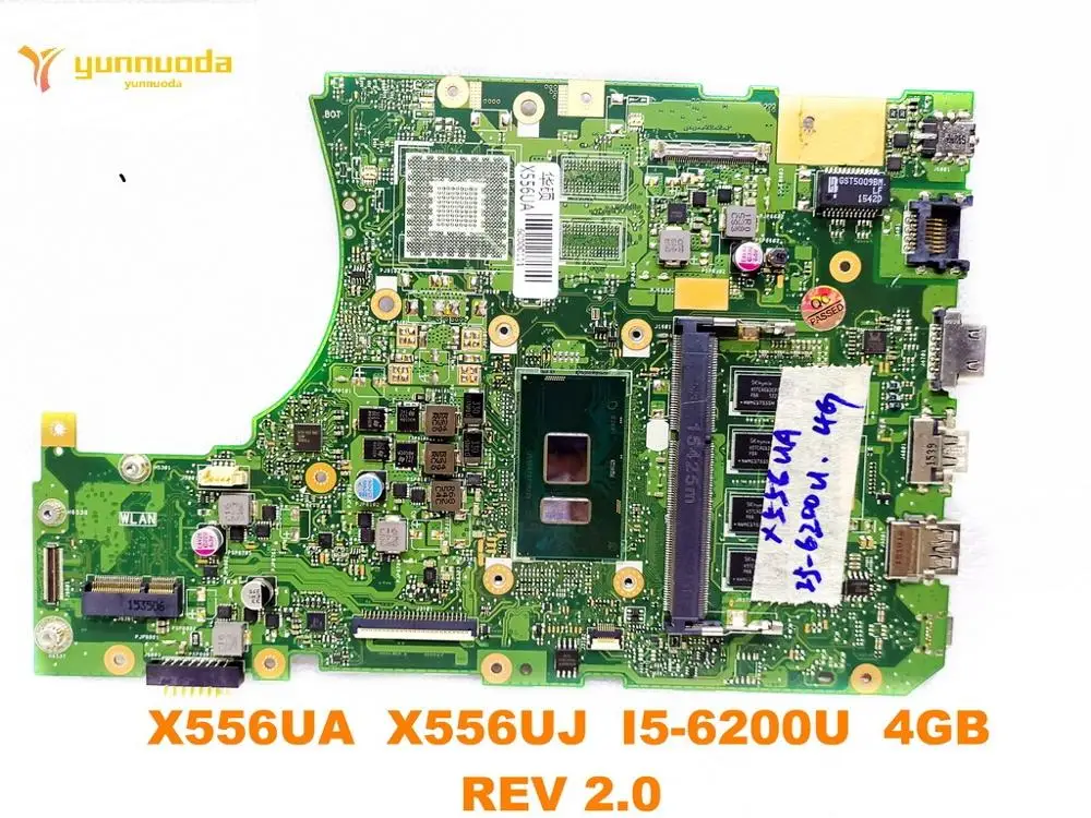 Original for ASUS X556UA Laptop motherboard X556UA X556UJ I5-6200U 4GB REV 2.0 tested good free shipping
Original for ASUS X556UA Laptop motherboard X556UA X556UJ I5-6200U 4GB REV 2.0 tested good free shipping