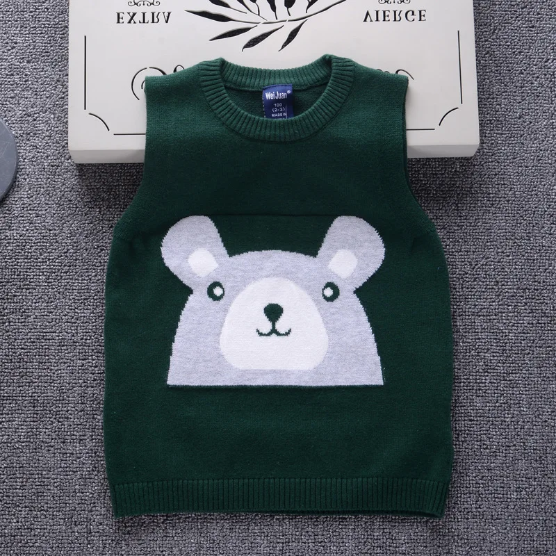 Bear Pattern Children Clothing Winter Boys Girls Knitted Sweater Kids Spring Fall Cotton Outer Wear Pullover
Bear Pattern Children Clothing Winter Boys Girls Knitted Sweater Kids Spring Fall Cotton Outer Wear Pullover