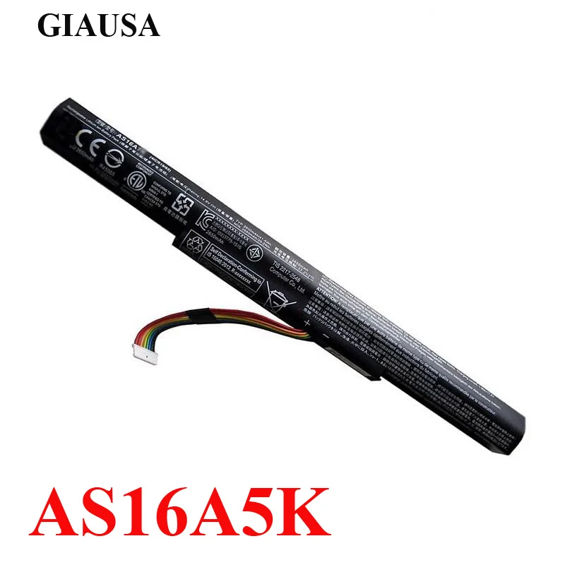 Аккумулятор для ноутбука Acer AS16A5K AS16A7K Aspire E15 series E 15 E5 575G 53VG|Аккумуляторы ноутбуков|