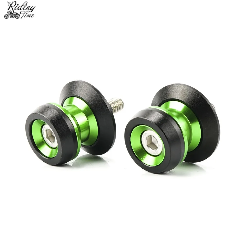 Swingarm Spool Sliders Swing Arm Spools 8mm For Kawasaki ZX6R 2013-2020 ZX10R 2011-2020 Z1000 2015-2020 Ninja 650 Z650 Z900
Swingarm Spool Sliders Swing Arm Spools 8mm For Kawasaki ZX6R 2013-2020 ZX10R 2011-2020 Z1000 2015-2020 Ninja 650 Z650 Z900