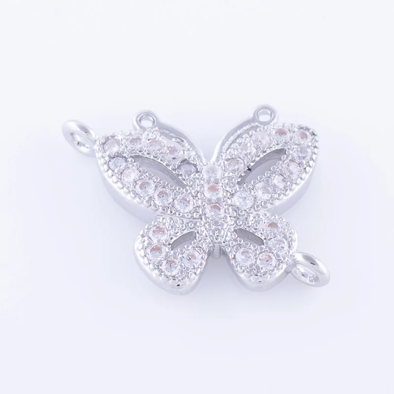 5pcs Shining Zircon Butterfly Charms For Bracelet Women Handicraft Copper Micro Pave Animal Charms Bijoux Berloques Gift
5pcs Shining Zircon Butterfly Charms For Bracelet Women Handicraft Copper Micro Pave Animal Charms Bijoux Berloques Gift