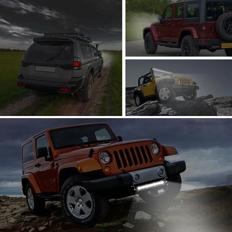 8 14 20 26 Inch LED Strip Light Bar Single Row Off Road Lights 18w 36w 54w LED Work Light Bar for Jeeps/SUV/Motorcycles
8 14 20 26 Inch LED Strip Light Bar Single Row Off Road Lights 18w 36w 54w LED Work Light Bar for Jeeps/SUV/Motorcycles