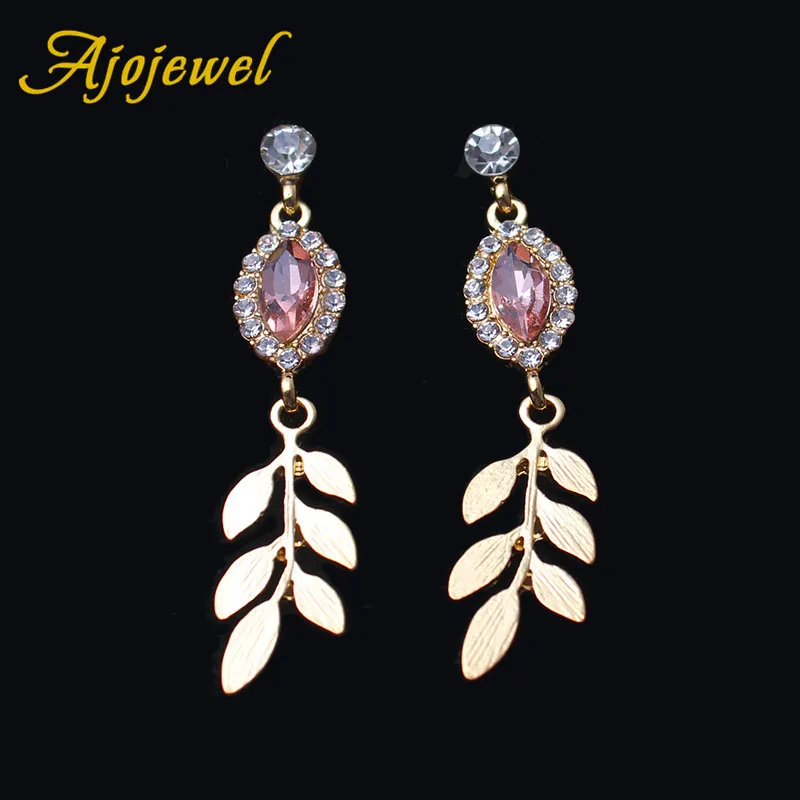 Ajojewel Golden Leaf Earrings Crystal Jewelry Women Accessories Elegant Drop Jewelry
Ajojewel Golden Leaf Earrings Crystal Jewelry Women Accessories Elegant Drop Jewelry