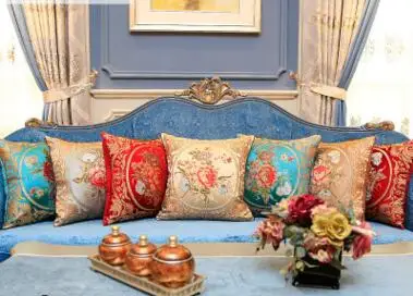 European Jacquard floral cushion cover pillow case sofa flower embroidered pillow case decorative lumbar pillow cover decoration
European Jacquard floral cushion cover pillow case sofa flower embroidered pillow case decorative lumbar pillow cover decoration
