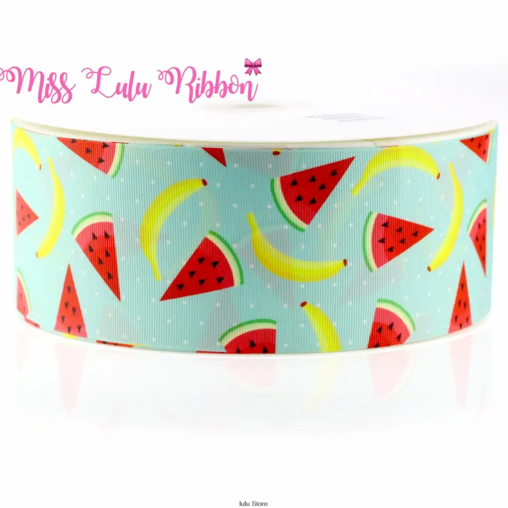 3 "75 мм Фрукты арбуз и банан напечатанные grosgrain ленты 7/8" 1-1/2 "/эластичная лента ручной работы банты для волос украшение для вечеринки
3 "75 мм Фрукты арбуз и банан напечатанные grosgrain ленты 7/8" 1-1/2 "/эластичная лента ручной работы банты для волос украшение для вечеринки