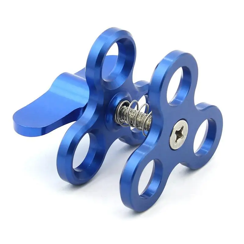 BEESCLOVER CNC камера для дайвинга с шаровым креплением Алюминиевый зажим-бабочка