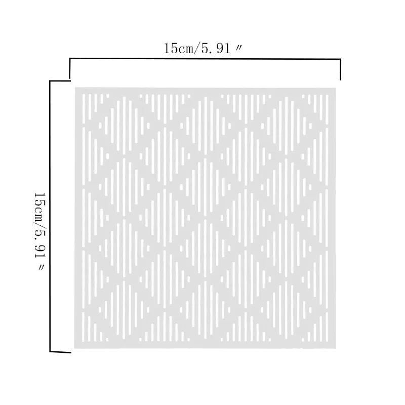 15*15 Creative pvc Layering Stencils for Diy scrapbook coloring,painting stencil,home decor diy etc. Product image
15*15 Creative pvc Layering Stencils for Diy scrapbook coloring,painting stencil,home decor diy etc. Product image