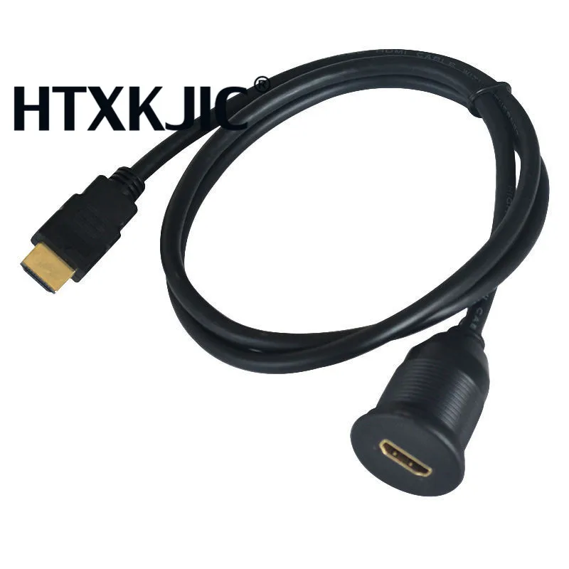 HDMI Car Mount Male to Female Extension Cable Truck Boat Motocycle Dashbaord Flush Mount With Mounting Panel
HDMI Car Mount Male to Female Extension Cable Truck Boat Motocycle Dashbaord Flush Mount With Mounting Panel