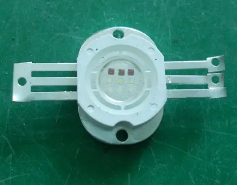 round 10W LED RGB SMD Chip Super Bright 3W for each color 4 pins with 6 to 11V Voltage
round 10W LED RGB SMD Chip Super Bright 3W for each color 4 pins with 6 to 11V Voltage