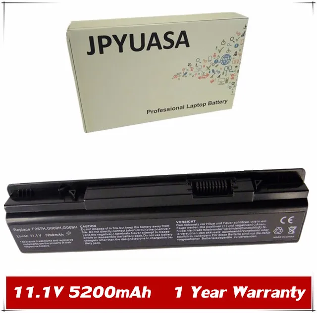 7XINbox 11.1V 5200mAh Laptop Battery F287H G069H F286H F287F R988H For Dell Vostro A840 A860 A860n 1014 1015 Inspiron 1410
7XINbox 11.1V 5200mAh Laptop Battery F287H G069H F286H F287F R988H For Dell Vostro A840 A860 A860n 1014 1015 Inspiron 1410