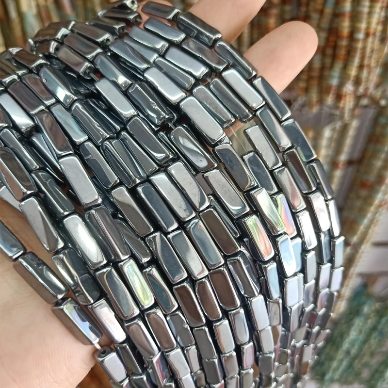 4x13mm Rectangle Shape Natural Terahertz Stone Beads For Jewelry Making Loose THZ Stone Beads Fit Healthing Energy Bracelet
4x13mm Rectangle Shape Natural Terahertz Stone Beads For Jewelry Making Loose THZ Stone Beads Fit Healthing Energy Bracelet