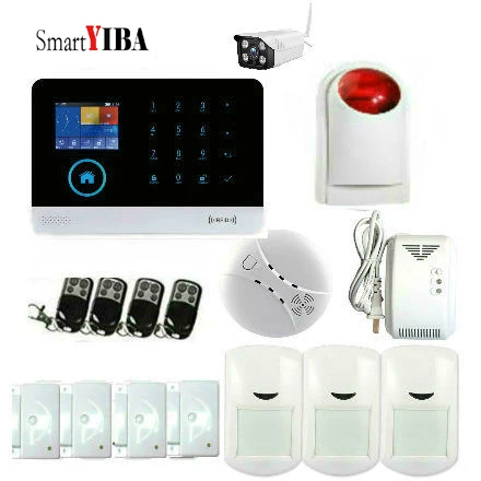 SmartYIBA Беспроводная/wifi GSM сигнализация домашняя охранная сигнализация Система автоматического набора SMS вызова пульт дистанционного управл...
SmartYIBA Беспроводная/wifi GSM сигнализация домашняя охранная сигнализация Система автоматического набора SMS вызова пульт дистанционного управл...