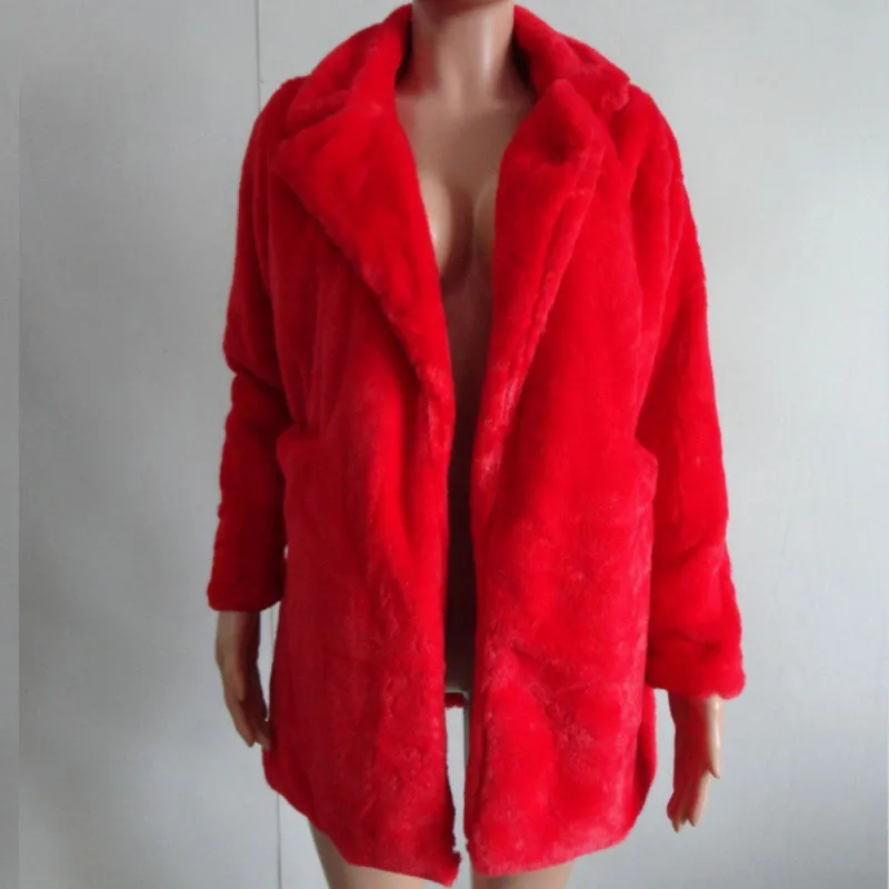 Black Yellow Pink Red Faux Fur Coat Women Long Sleeve Thick Warm Flurry Jackets Plus Size Clothing Winter Fur Coats Female
Black Yellow Pink Red Faux Fur Coat Women Long Sleeve Thick Warm Flurry Jackets Plus Size Clothing Winter Fur Coats Female