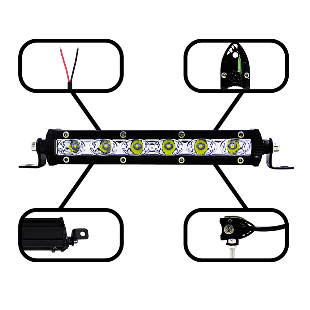 7" 30W LED Work Light Super Bright Work Light Day Driving Fog Lamp Light Bar for Car Truck UTV ATV SUV Off-road car accessries
7" 30W LED Work Light Super Bright Work Light Day Driving Fog Lamp Light Bar for Car Truck UTV ATV SUV Off-road car accessries