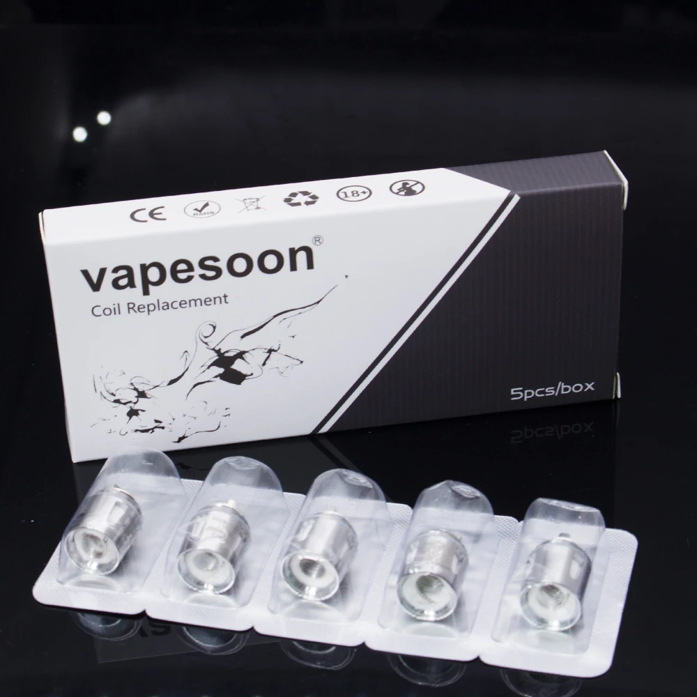 5PCS VapeSoon Replacement Coil Head For Big BABY TANK /TFV8 BABY Q2 M2 X4 T8 Coil Head
5PCS VapeSoon Replacement Coil Head For Big BABY TANK /TFV8 BABY Q2 M2 X4 T8 Coil Head