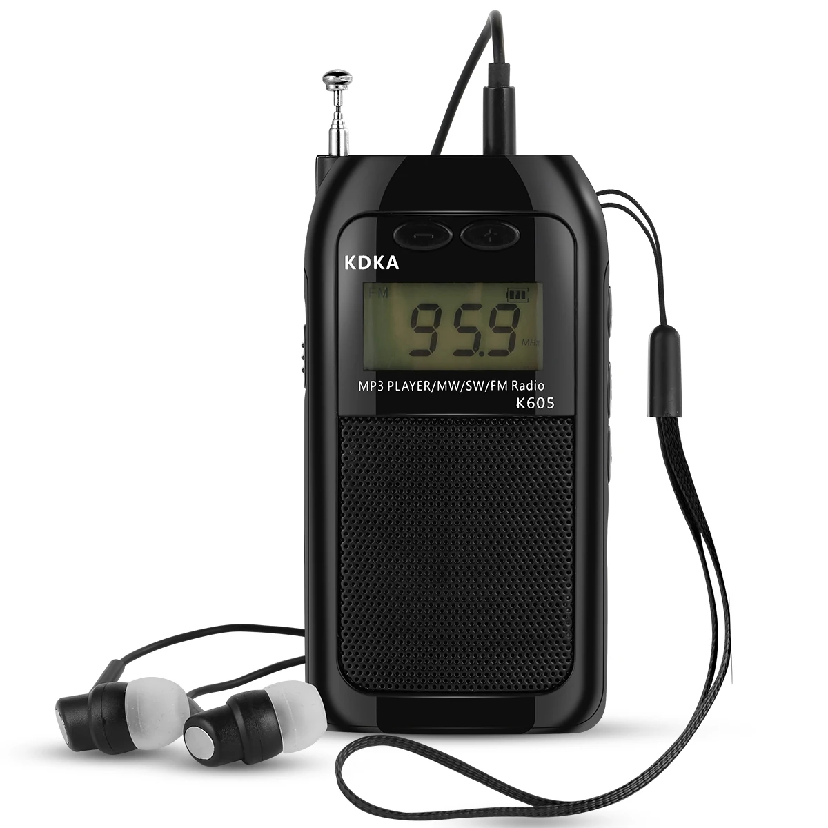 SOONHUA FM радио портативная полноволновая перезаряжаемая дорожная MW/SW мини mp3 плеер