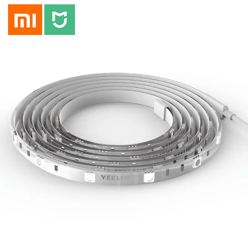 Xiaomi Yeelight Smart Light strip 2m LED Strip RGB wifi 16 Million Colors flexible DIY Ambient lighting APP Control
Xiaomi Yeelight Smart Light strip 2m LED Strip RGB wifi 16 Million Colors flexible DIY Ambient lighting APP Control