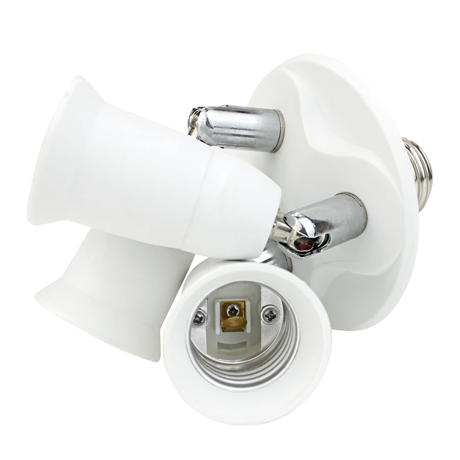 Flexible Standard E27 Base Light Lamp Bulb 1/3/4/5 in 1 Splitter Adapters Holder Socket for Home Studio Daylight Bulbs
Flexible Standard E27 Base Light Lamp Bulb 1/3/4/5 in 1 Splitter Adapters Holder Socket for Home Studio Daylight Bulbs