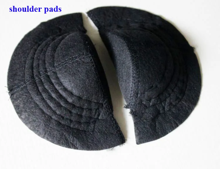 4pairs black 2.5cm Soft Pad Shoulder Padding sponge Shoulder Pads for Suit/Blazer/Trench Unisex Paddeds Sewing Accessories
4pairs black 2.5cm Soft Pad Shoulder Padding sponge Shoulder Pads for Suit/Blazer/Trench Unisex Paddeds Sewing Accessories