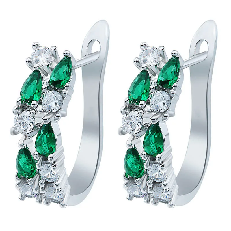 Charm AAA Green&Blue Cubic Zircon Stud Earrings Women Luxury Austria Crystals Rhinestone Earring Oorbellen Gifts Z4E205
Charm AAA Green&Blue Cubic Zircon Stud Earrings Women Luxury Austria Crystals Rhinestone Earring Oorbellen Gifts Z4E205
