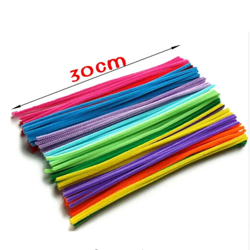 100pcs/pack Children Educational Toy Crafts For Kids Colorful Pipe Cleaner Toys Craft DIY Handmade Education SA881199 | Игрушки и хобби