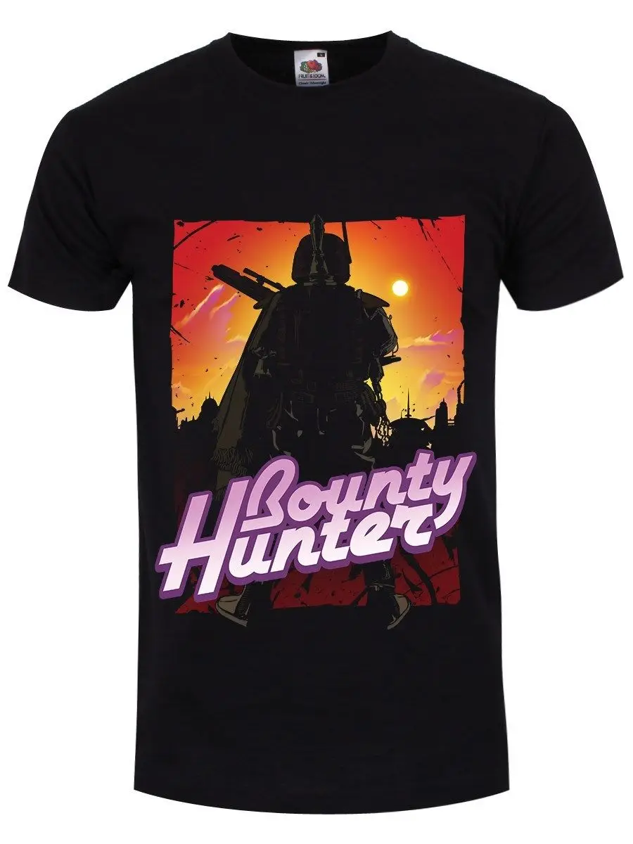 Bounty Hunter Men's Black T-shirt Novelty Cool Tops Men Short Sleeve T shirt Retro 100% Cotton Print Shirt Tee
Bounty Hunter Men's Black T-shirt Novelty Cool Tops Men Short Sleeve T shirt Retro 100% Cotton Print Shirt Tee