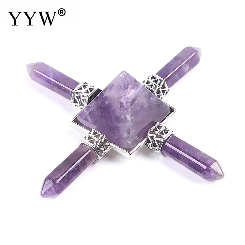 YYW Reiki Healing Balance Indian Chakra 4 Point Pyramid Natural Gem Stone Energy Generator White Purple Crystal Obsidian
YYW Reiki Healing Balance Indian Chakra 4 Point Pyramid Natural Gem Stone Energy Generator White Purple Crystal Obsidian