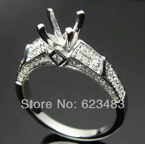 Круглое кольцо для помолвки, 6 мм, твердое, 14 k, белое золото, натуральный бриллиант
Круглое кольцо для помолвки, 6 мм, твердое, 14 k, белое золото, натуральный бриллиант