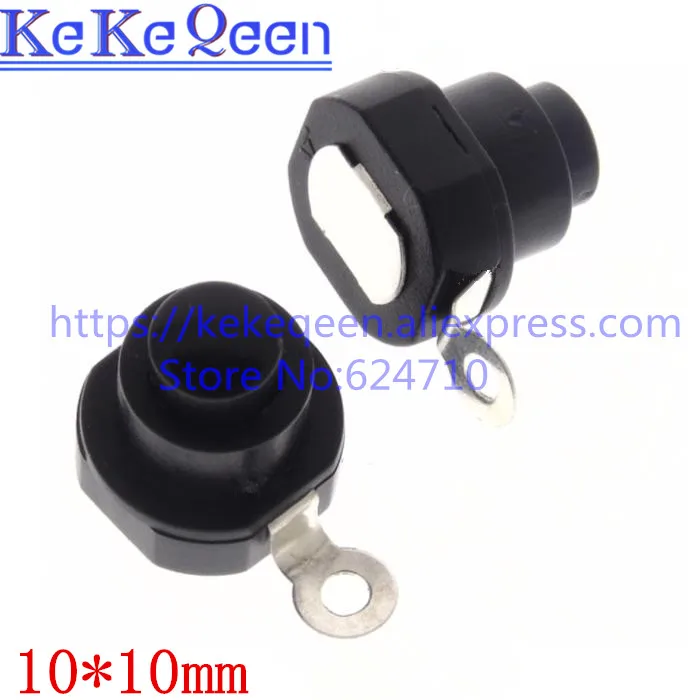 10PCS/LOT 30V 1A Flashlight Round Push Button Switch Black Size 10mmx10mm 1010-K ON-OFF
10PCS/LOT 30V 1A Flashlight Round Push Button Switch Black Size 10mmx10mm 1010-K ON-OFF