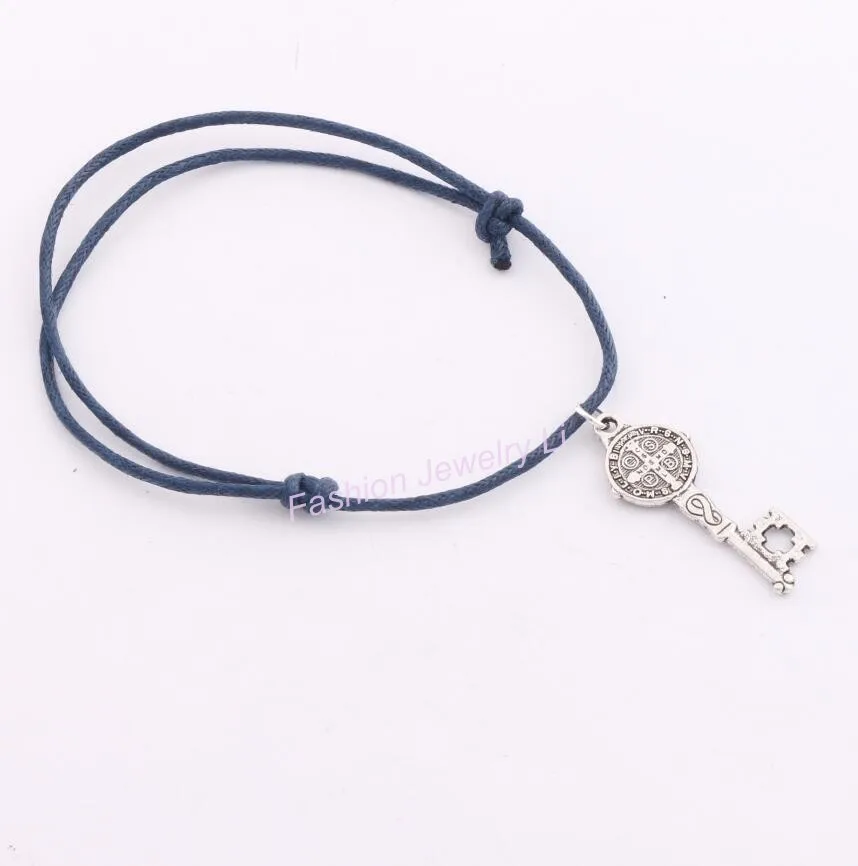 32colors Adjustable 32colors Saint Benedict Medal Cross Key Pendant Adjustable kabbalah Korea Waxed Cotton Cord Bracelets BC1640
32colors Adjustable 32colors Saint Benedict Medal Cross Key Pendant Adjustable kabbalah Korea Waxed Cotton Cord Bracelets BC1640
