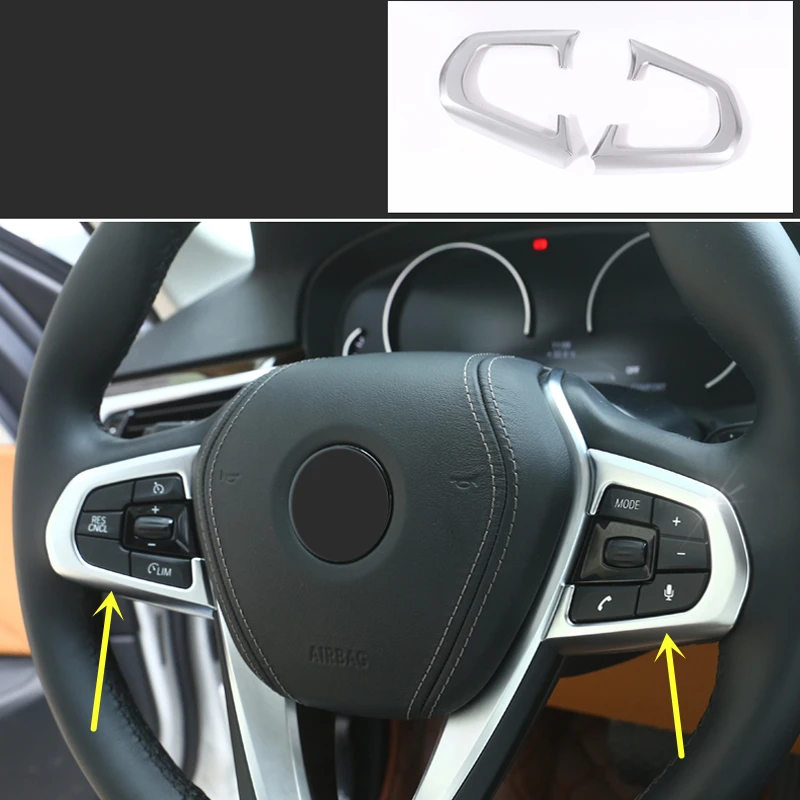 Матовая крышка кнопки рулевого колеса для BMW X3 G01 2018 2019 2020 ABS, 2 шт., аксессуары для стайлинга автомобиля
Матовая крышка кнопки рулевого колеса для BMW X3 G01 2018 2019 2020 ABS, 2 шт., аксессуары для стайлинга автомобиля