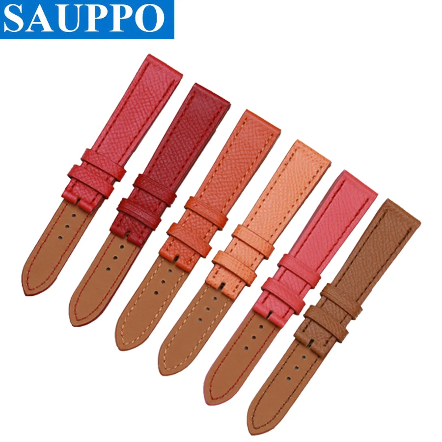 SAUPPO подходит для Hermes H час HH1.210 натуральная кожа ремешок часов женщин браслет с
