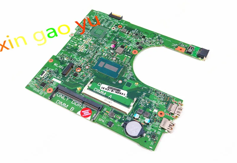 FOR DELL For Inspiron 15 3558 Laptop motherboard 1xvkn MY4NH cn-0MY4NH 0MY4NH DDR3L with i3-5005U CPU
FOR DELL For Inspiron 15 3558 Laptop motherboard 1xvkn MY4NH cn-0MY4NH 0MY4NH DDR3L with i3-5005U CPU