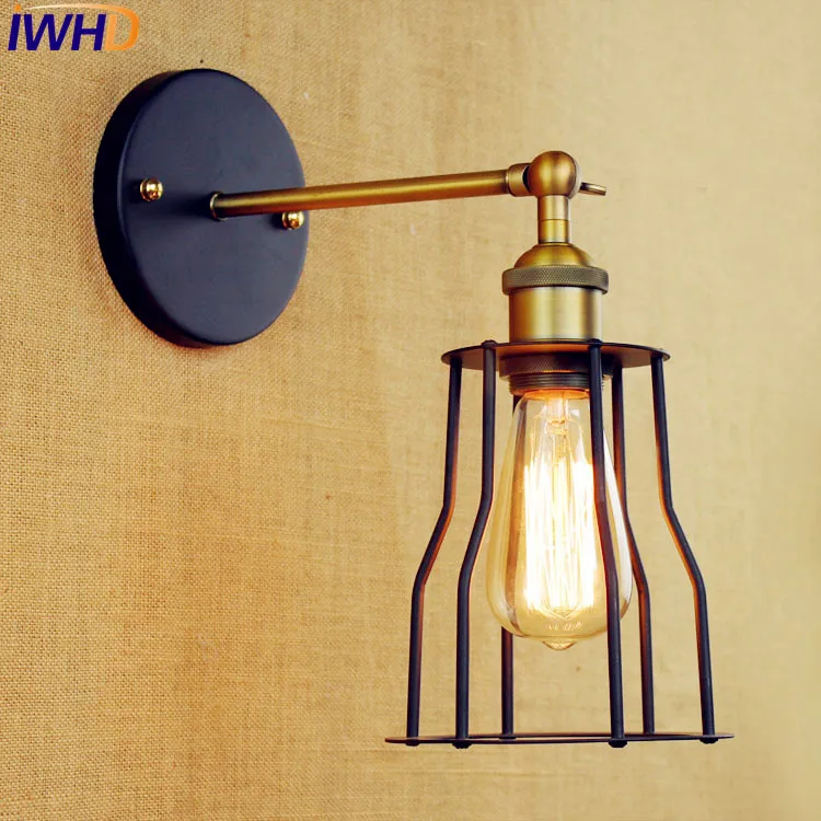 IWHD Edison LED Wall Lamp Vintage Wandlampen Loft Style Industrial Wall Light Fixtures Lamparas De Pared Iron
IWHD Edison LED Wall Lamp Vintage Wandlampen Loft Style Industrial Wall Light Fixtures Lamparas De Pared Iron