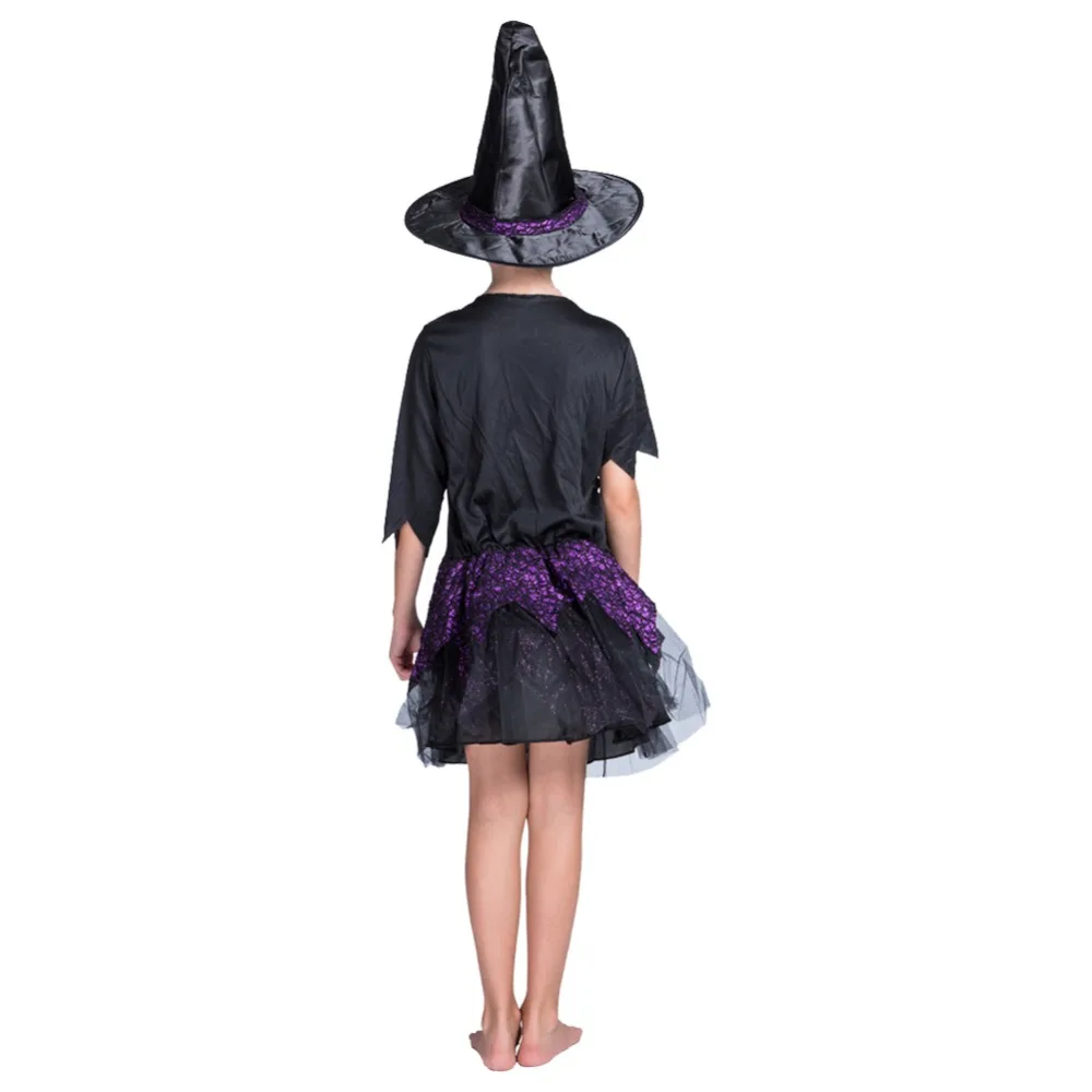 Glittering little Girl Halloween Cosplay Little Witches Cosplay Costume Full Set Halloween Fancy Dress for Kids
Glittering little Girl Halloween Cosplay Little Witches Cosplay Costume Full Set Halloween Fancy Dress for Kids