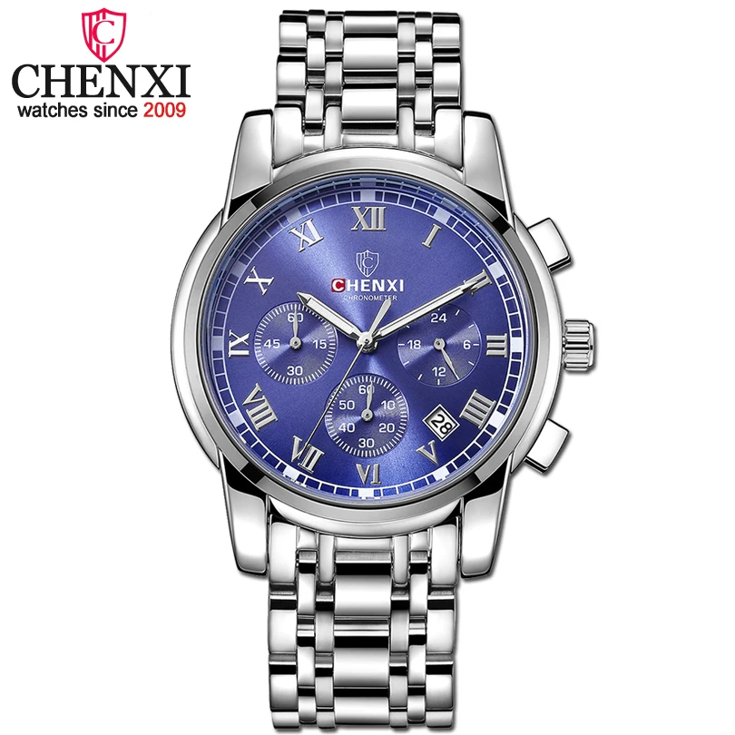 Luxur Chenxi Mens Watches Men Fashion Male Clock Quartz Watches Men Sports full Steel Waterproof Wristwatches Relogio Masculino
Luxur Chenxi Mens Watches Men Fashion Male Clock Quartz Watches Men Sports full Steel Waterproof Wristwatches Relogio Masculino